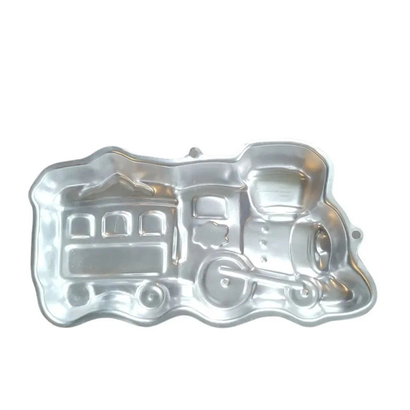 Wilton Train Aluminum Molded Cake Pan - Picture 3 of 4